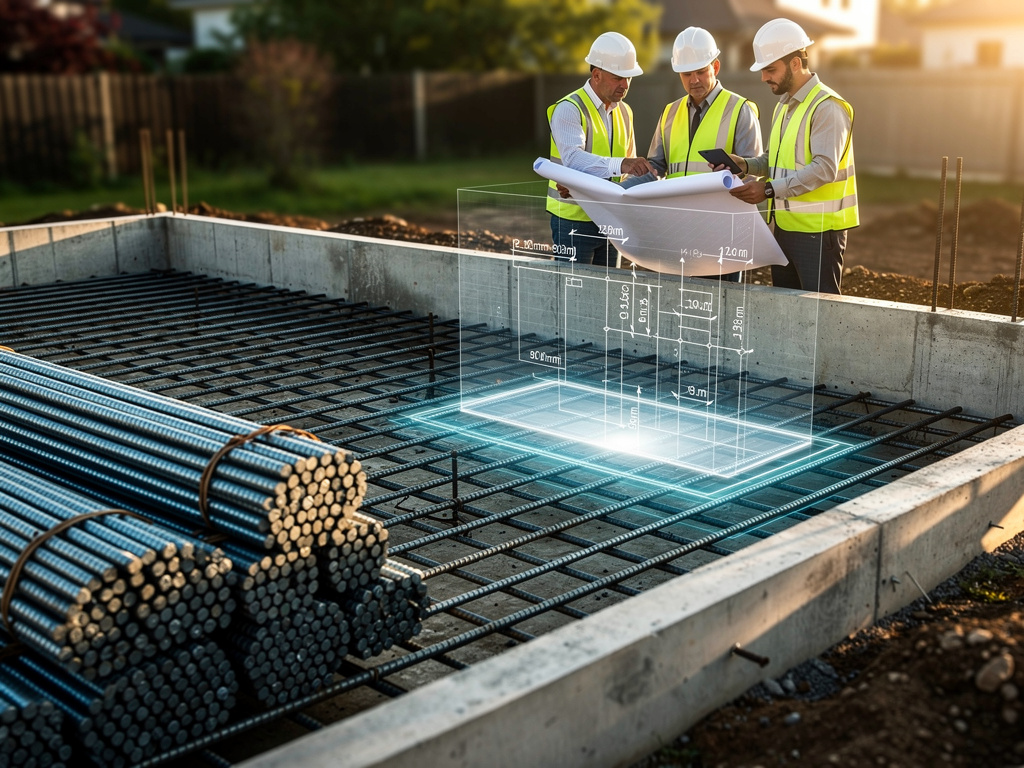 Арматура для фундамента: точный расчет для дома без перерасхода — ленточный, плита, сваи | Блог компании ОборонСпецСплав