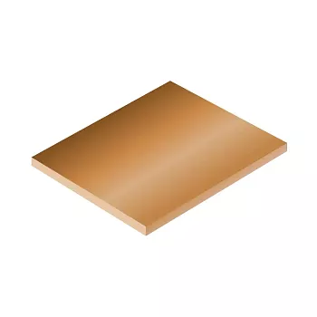 Плита бронзовая БрАЖ9-4 95х600х1000 мм ГОСТ 18175-78 для втулок