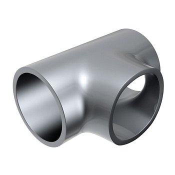 Тройник стальной переходной Дн 159х4,5-133х4,0 (Ду 150х125) под приварку (импорт) ОборонСпецСплав