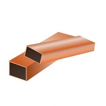 Труба медная прямоугольная МОБ 48x24x5 ТУ 48-21-366-74